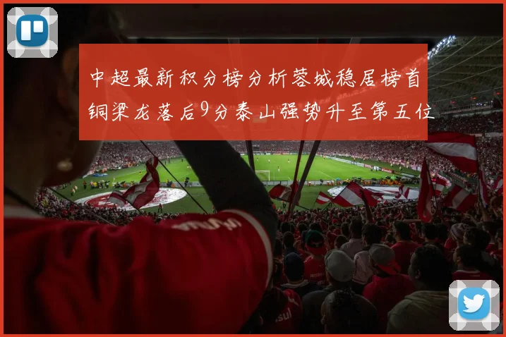 中超最新积分榜分析蓉城稳居榜首铜梁龙落后9分泰山强势升至第五位津门虎积分清零